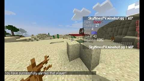 Minecraft Warn Skript and Xray Skript!