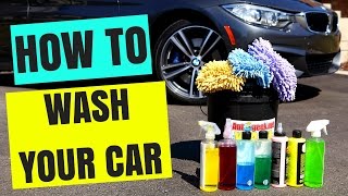 I show you how to properly wash your car at home, like a pro, in
simple and easy steps! washing is one of the most important
maintenance aspects that will help protect investment, ...
