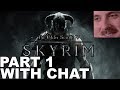 Forsen plays: Skyrim | Part 1 (with chat)