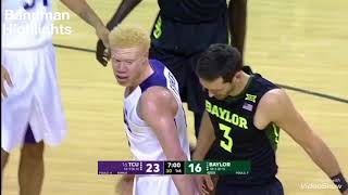 Jaylen Fisher TCU vs Baylor\/1.2.18\/Highlights\/15pts 4ast