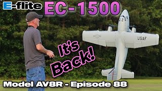 E-Flite EC-1500 Twin 1.5m BNF Basic with AS3X and SAFE Select - Model AV8R Announcement & Review