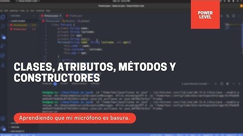 Java - Clases, atributos, métodos y constructores.