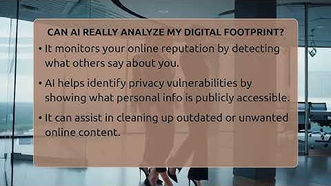 Can AI Really Analyze My Digital Footprint? - Everyday-Networking