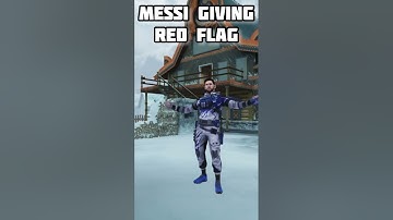 Messi gives red card and plays football in COD MOBILE... #shorts #codmshorts #messi