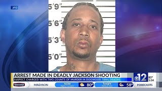 Jackson police arrest man for double homicide on Dogwood Trail