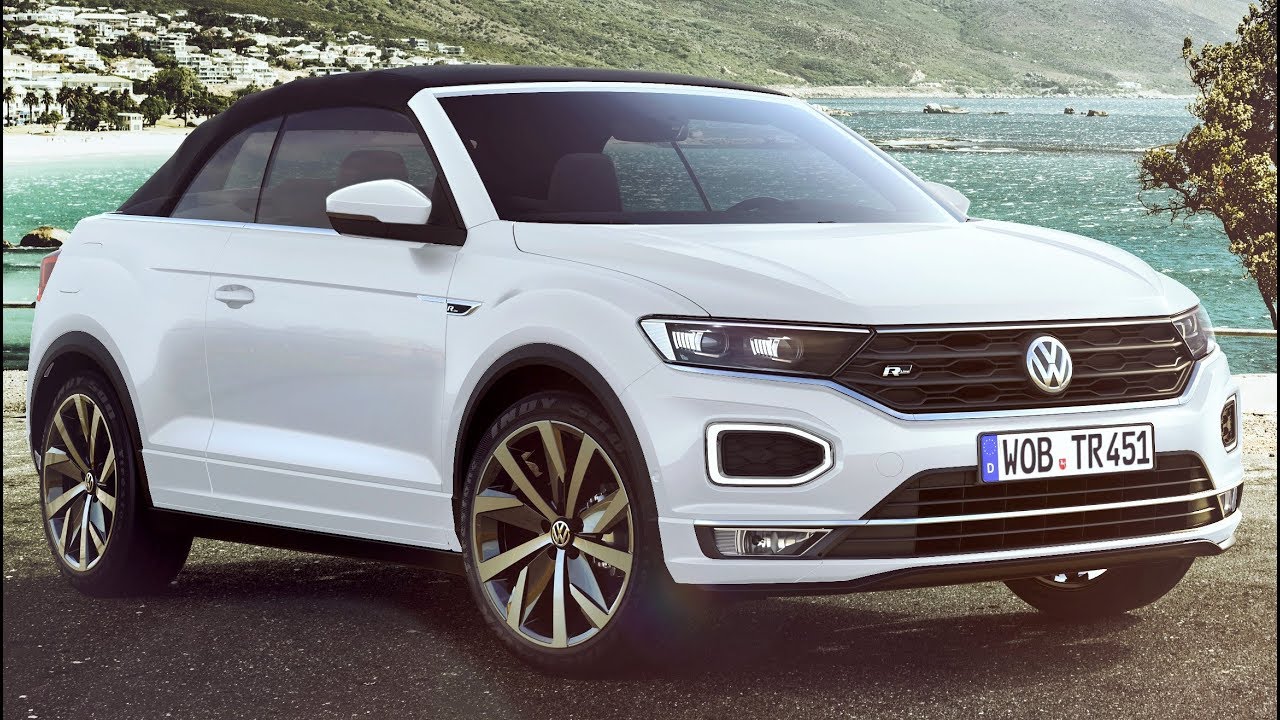 2020 VW T-Roc Cabriolet R-Line - Convertible With SUV Genes - YouTube