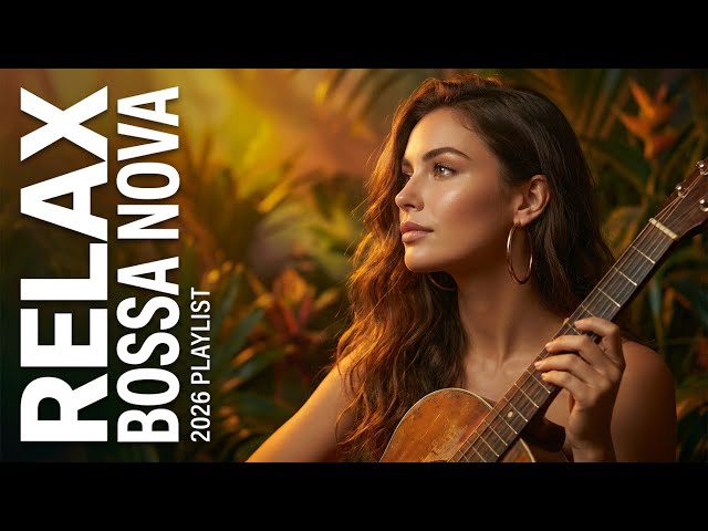 Bossa Nova Live 10 Hours ☀️ Tropical Jazz Music for Positive