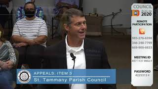 St. Tammany Parish Council Meeting 08/26/2020