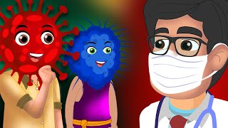 कोरोना और बैक्टीरिया कहानी | kahani cartoon | Hindi Kahaniya | हिंदी कहानियां Hindi Comedy Video