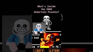 Sans Undertale Plush Hides What???