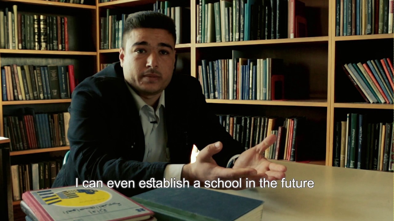 Portrait of Mohammad - HOPES Student from Syria in Jordan ©HOPES