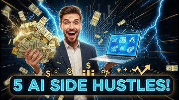 Top 5 AI Side Hustles in 2025: Easy Ways to Make Money Online Fast! #BizBite
