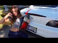 my car got hit *dents*