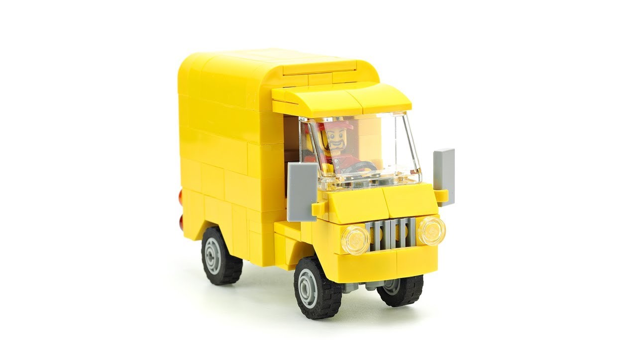 LEGO Post Van. MOC Building 