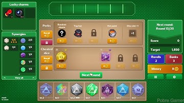 Dice Dice Baby - Roguelike Dicebuilder Score Attack - Gameplay (PC)