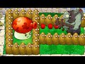 99 Fume Shroom Tall Nut vs 999 Gargantuar - Plants vs Zombies