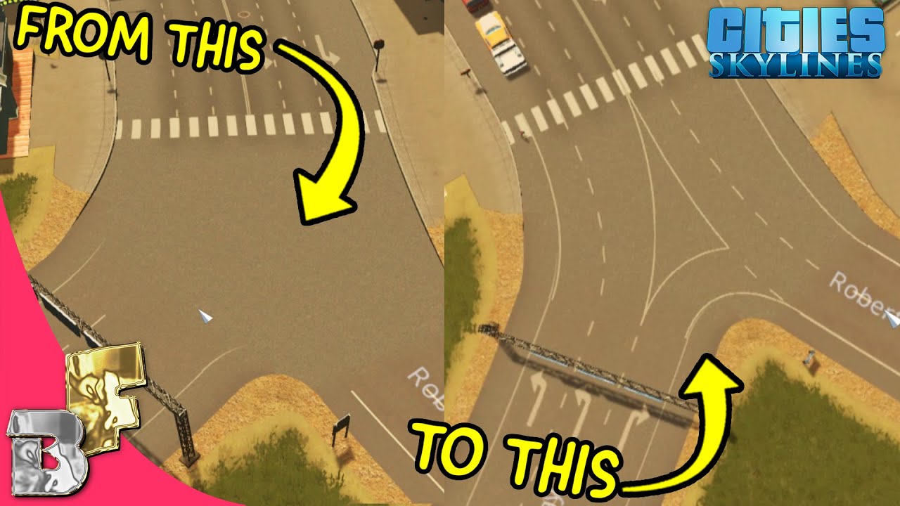 Cities Skylines Intersection Marking Tool Steam Workshop Mod Youtube