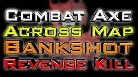 Insane Across The Map Combat Axe Kill