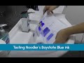 Testing Noodler's Baystate Blue Ink