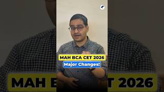 📢MAH BCA CET 2026 Update! BCA Entrance Exam Date, Admit Card &amp; Pattern Changes #Shorts #BCA #mahcet