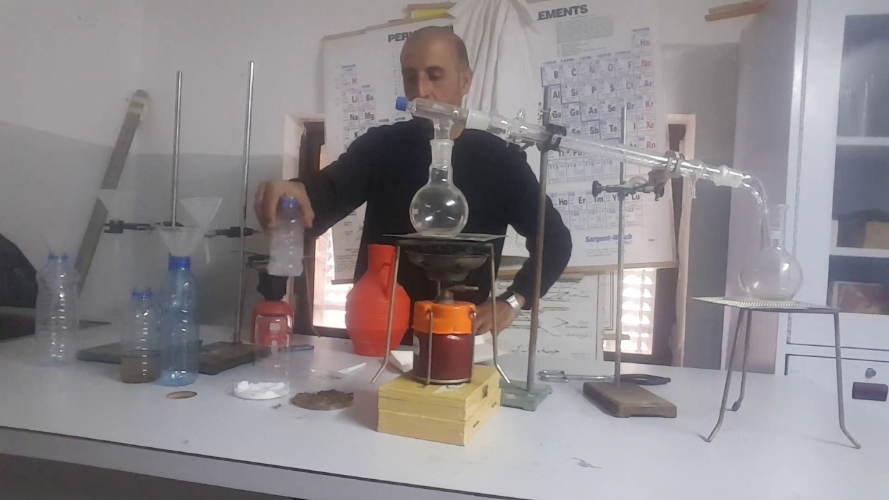 بعض طرائق فصل المواد (الترشيح، التبخير، التقطير)