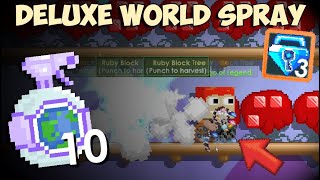 NEW Deluxe World Spray is OP (300 DLS PROFIT) OMG!! | Growtopia