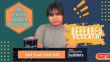 AWS DevOps Engineer Professional Certificate Preparation | Part 2 | Research!