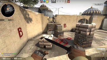 1v2 AWP clutch CS:GO Dust 2