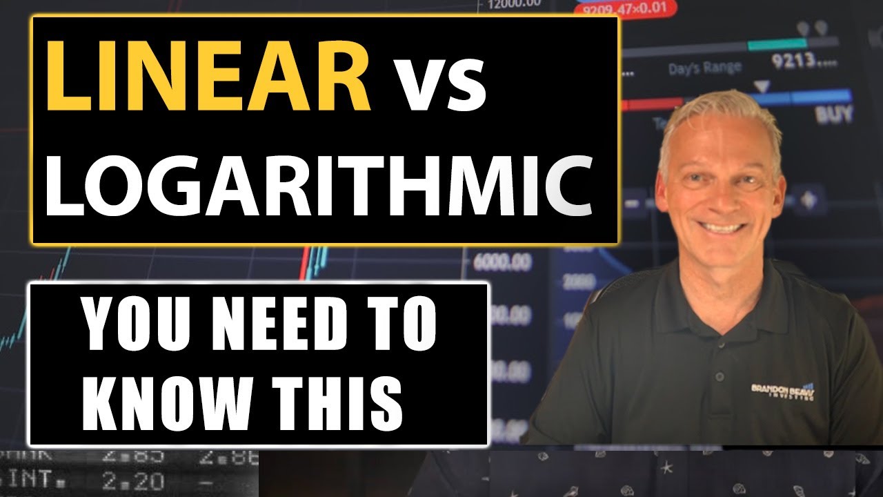 Investment Charts | What you don't know CAN hurt you | Linear or Logarithmic?
