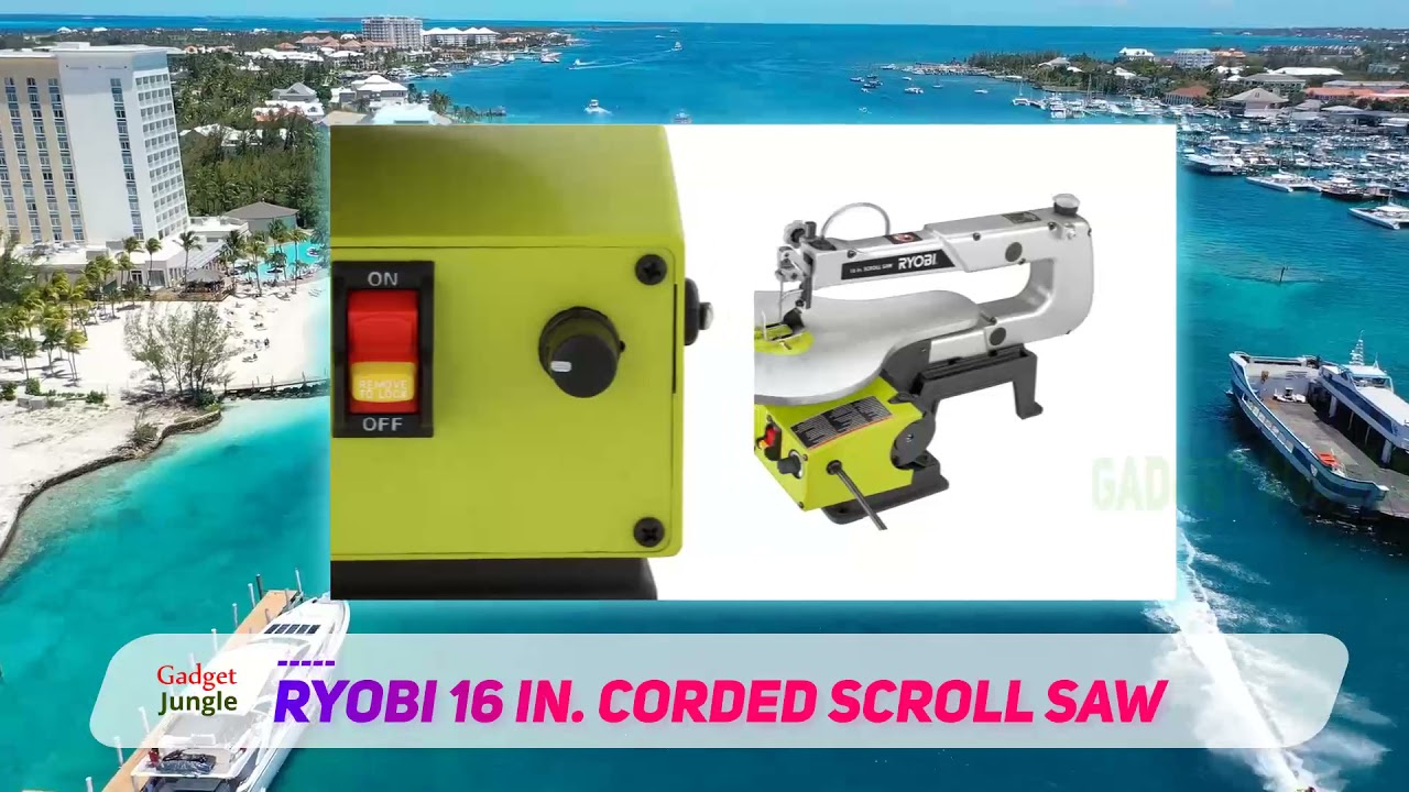 Best Scroll Saws 2022 Ryobi 16 in. Corded Scroll Saw Review YouTube