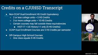 Dual Enrollment Guidelines Webinar on 2/22/2024
