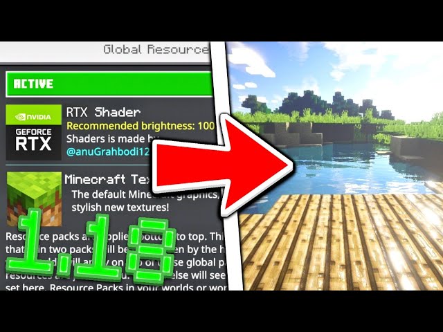 Shaders Minecraft mod APK pour Android Télécharger