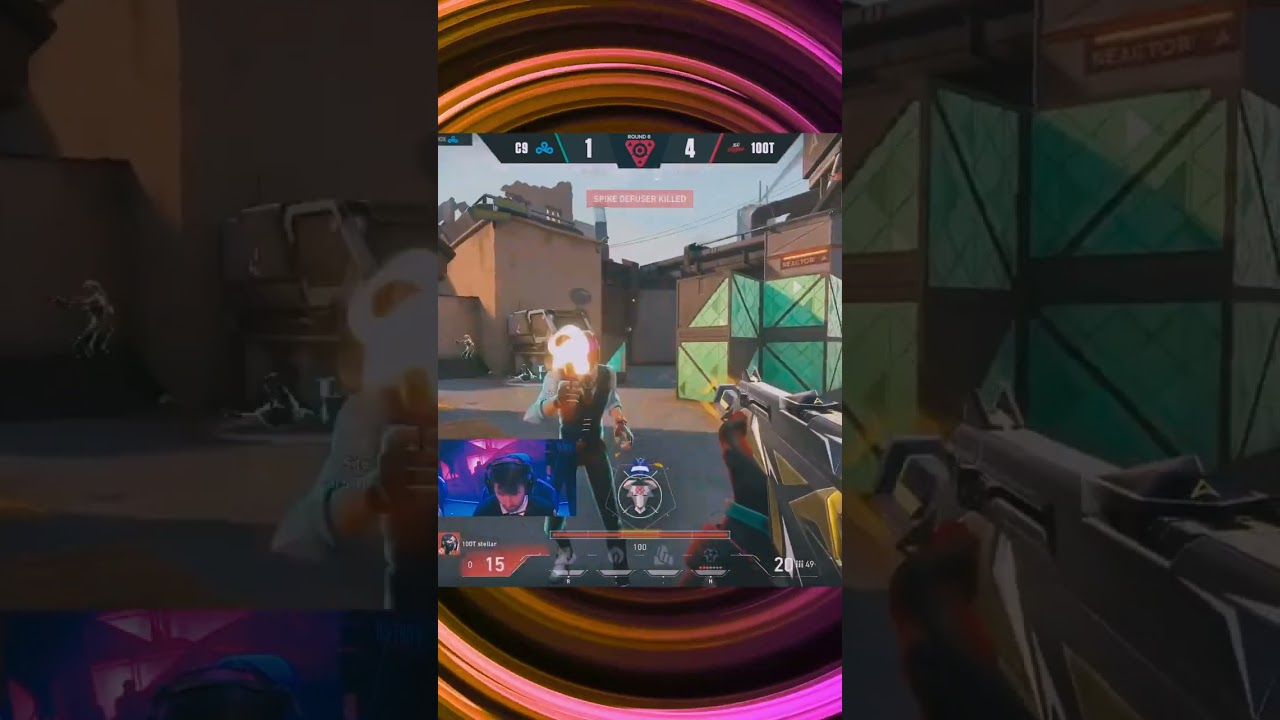 100 Thieves bang 4 kills 