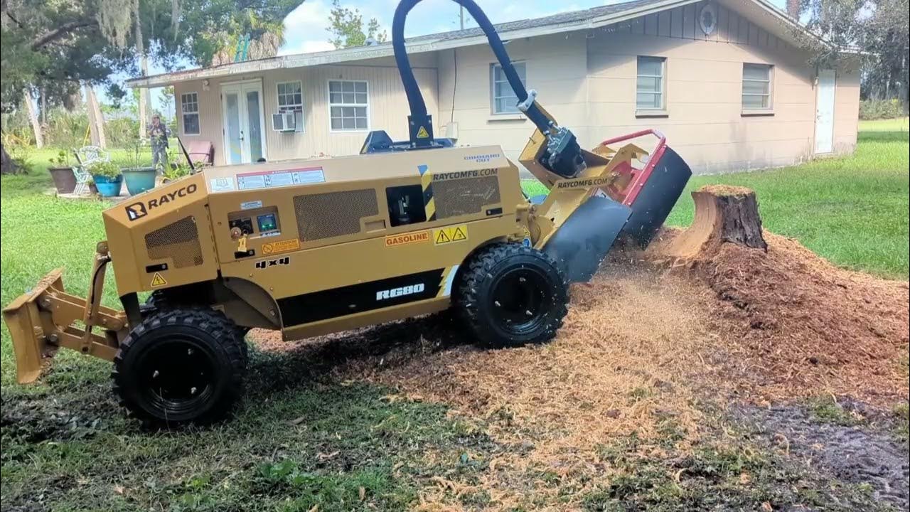 Rayco RG80 Stump Grinder YouTube