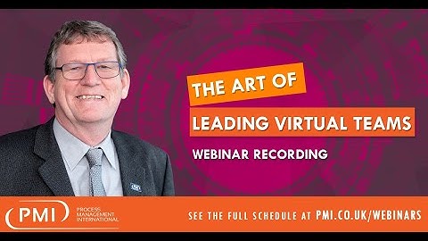 The Art of Leading Virtual Teams Webinar Recording