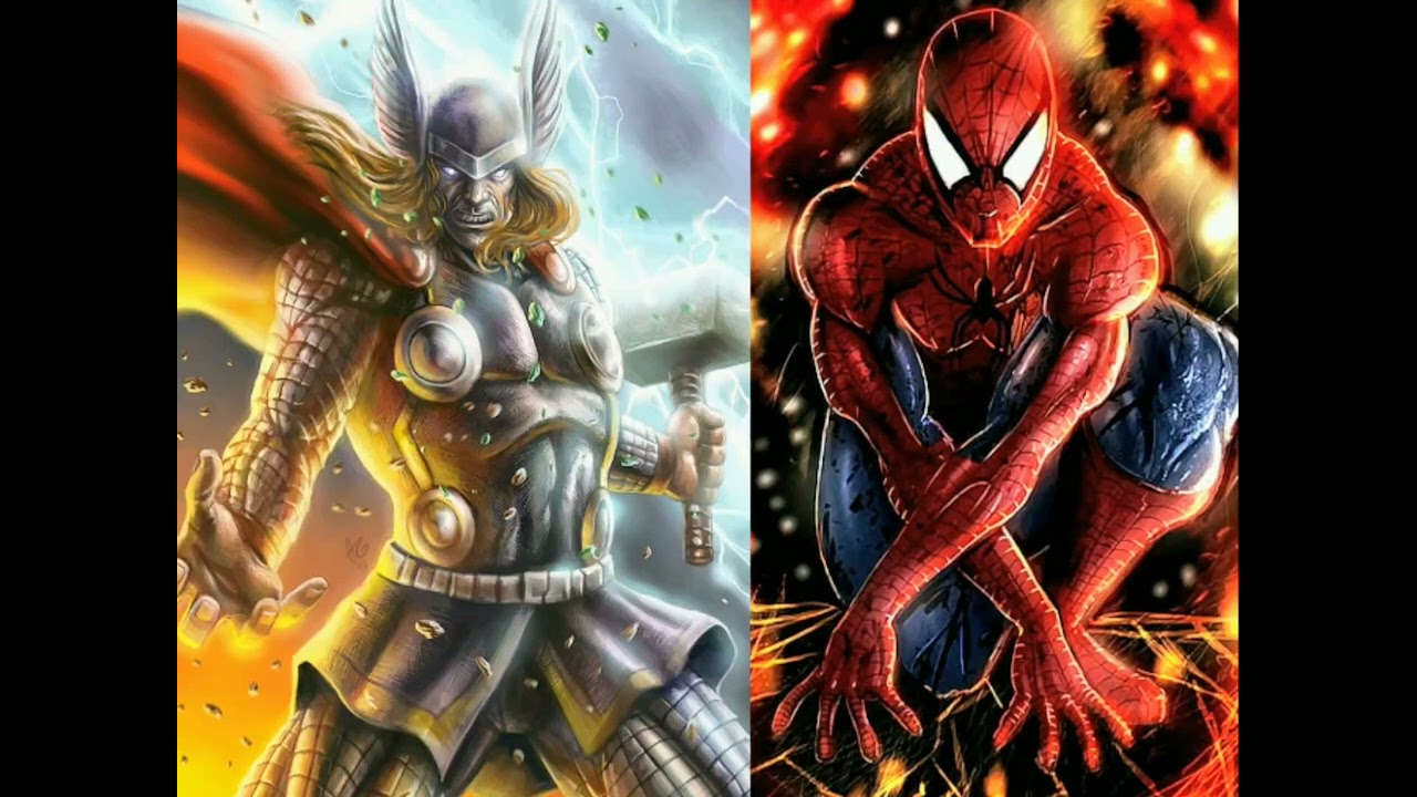 Custom Themes: Thor vs Spider man