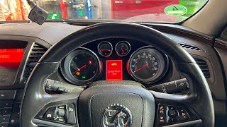 Vauxhall Insignia fault code P2282 full video
