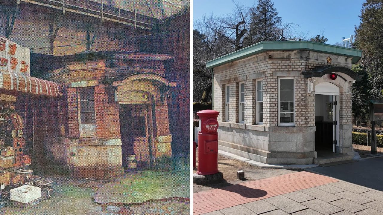 Where is the police box built in the late Meiji period currently