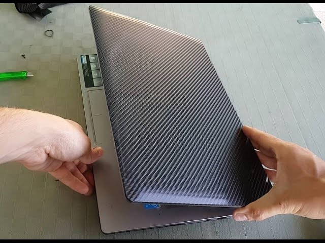 Pellicola In Fibra Di Carbonio 3D Per Dell Precision M90 E M6300 – Cover Adesiva Protettiva