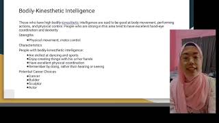 8 Multiple Intelligences ACSD