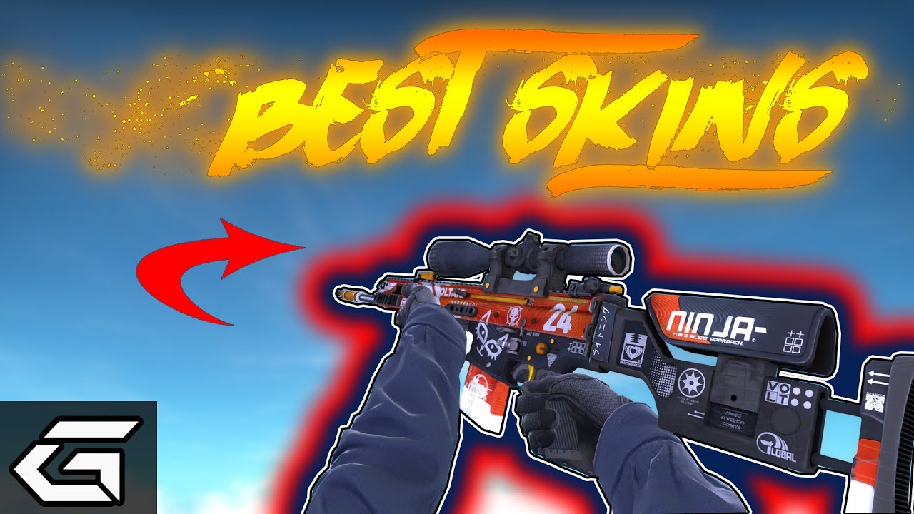 CS:GO Top 10 Scar-20 Skins - YouTube