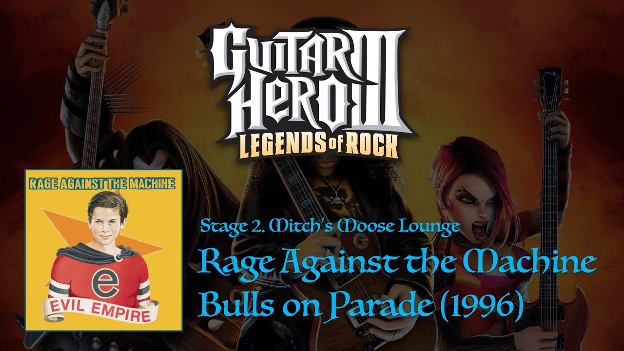 Guitar Hero III Bulls on Parade [letra en español] Rage Against the