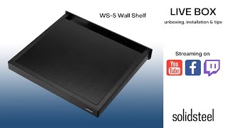Solidsteel WS-5 | Wall-Shelf for Turntable | Unboxing, Tips & Overview