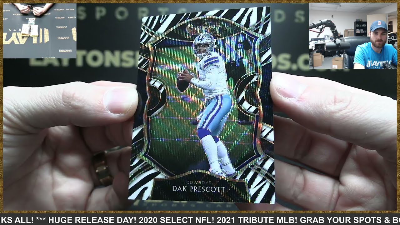 2020 Select Football Box Break for Jonathan D