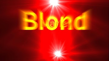 BlondMarley intro|KevoartzFX
