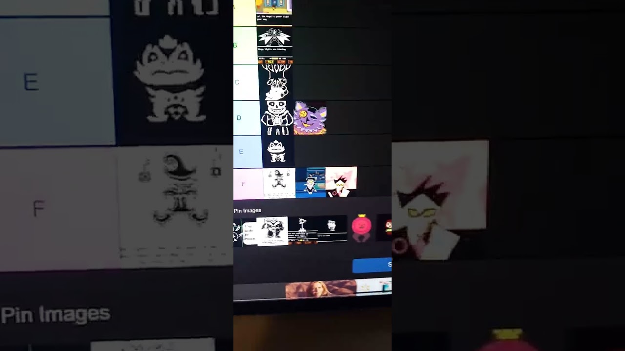 ranking Undertale characters power levels some deltrune too