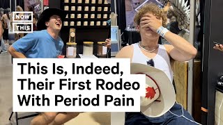 Period Pain Simulator Gets Tested on Cowboys \& Raises Awareness