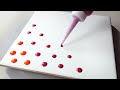 (825) Full of Petals | With Balloon | Fluid Acrylic | Easy Painting for beginners | Designer Gemma77