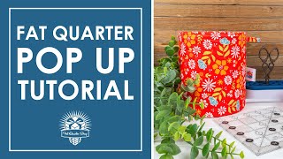 1️⃣ First Time Making a Pop-up Basket! 🪡 Sewing Out of my Comfort Zone and what I Learned 😲