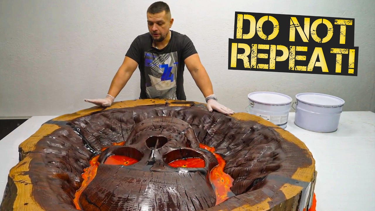 A new era in epoxy tables. You’ve never seen anything like this before